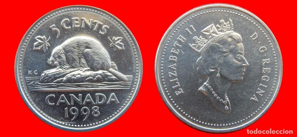 Monedas antiguas de Am&eacute;rica: 5 CENTAVOS 1998 CANADA-151663
