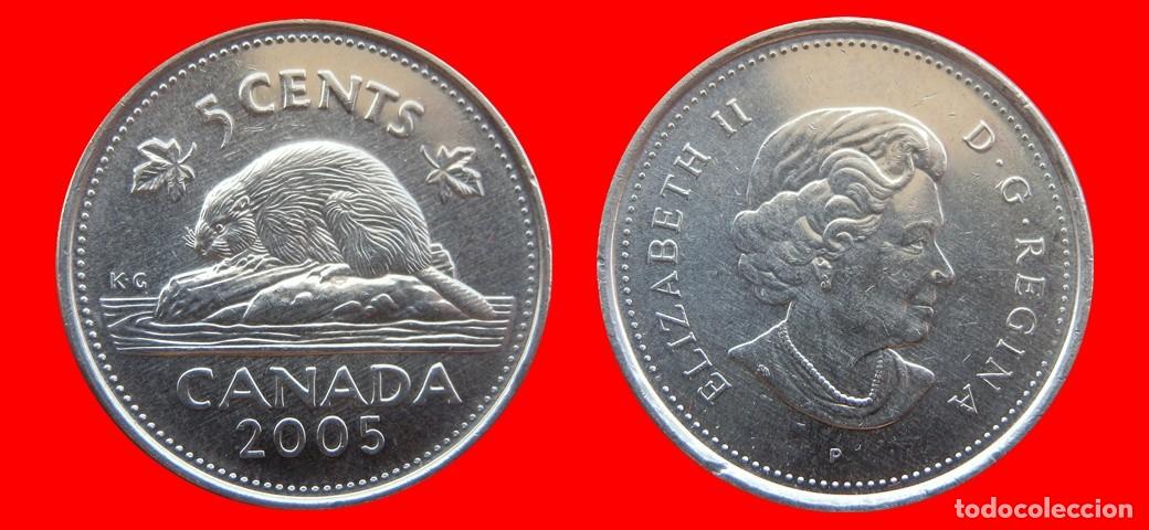 Monedas antiguas de Am&eacute;rica: 5 CENTAVOS 2005 CANADA-151666