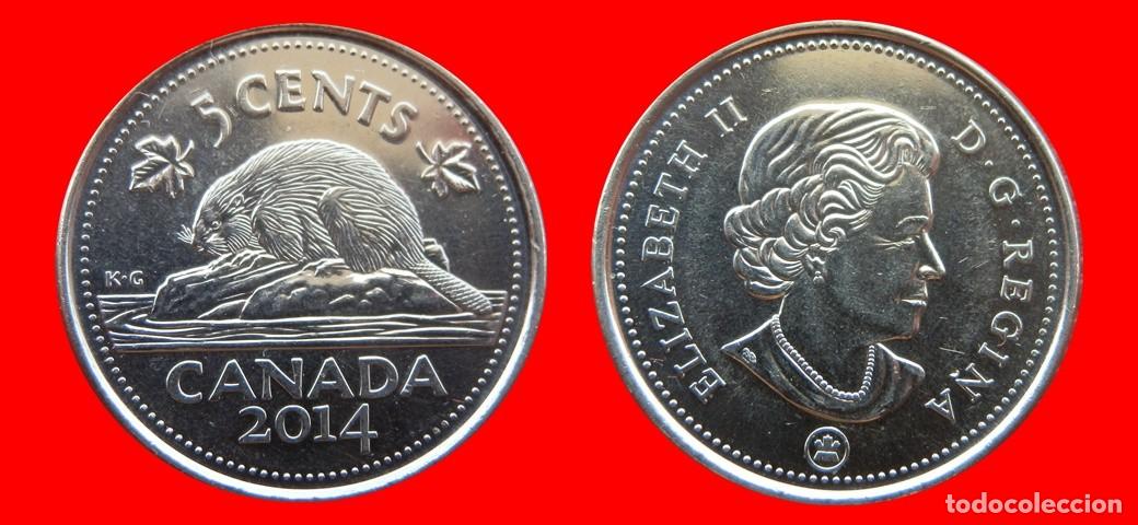 Monedas antiguas de Am&eacute;rica: 5 CENTAVOS 2014 CANADA-151668