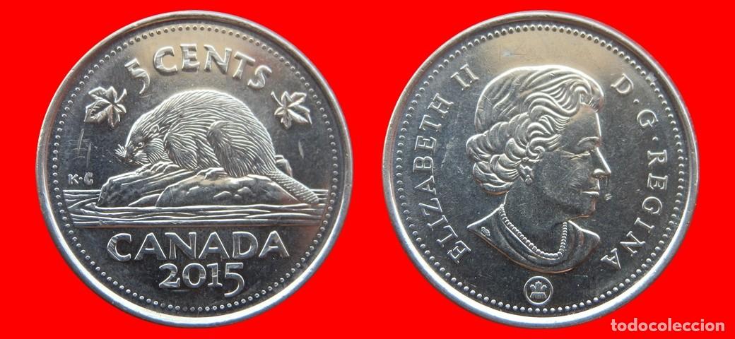 Monedas antiguas de Am&eacute;rica: 5 CENTAVOS 2015 CANADA-151669 - Foto 1