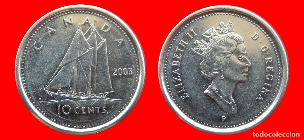 Monedas antiguas de Am&eacute;rica: 10 CENTAVOS 2003 CANADA-151676