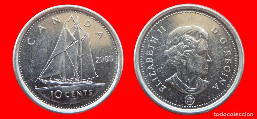 Monedas antiguas de Am&eacute;rica: 10 CENTAVOS 2006 CANADA-151677