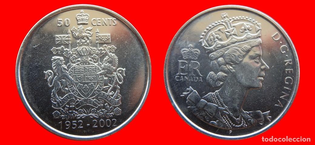 Monedas antiguas de Am&eacute;rica: 50 CENTAVOS 2002 CANADA-151690