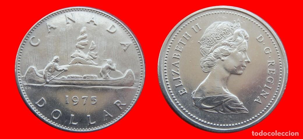 Monedas antiguas de Am&eacute;rica: 1 DOLAR 1975 CANADA-151694