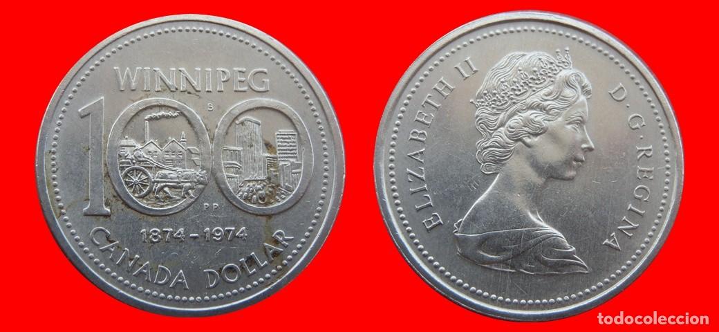 Monedas antiguas de Am&eacute;rica: 1 DOLAR 1974 CANADA-151697