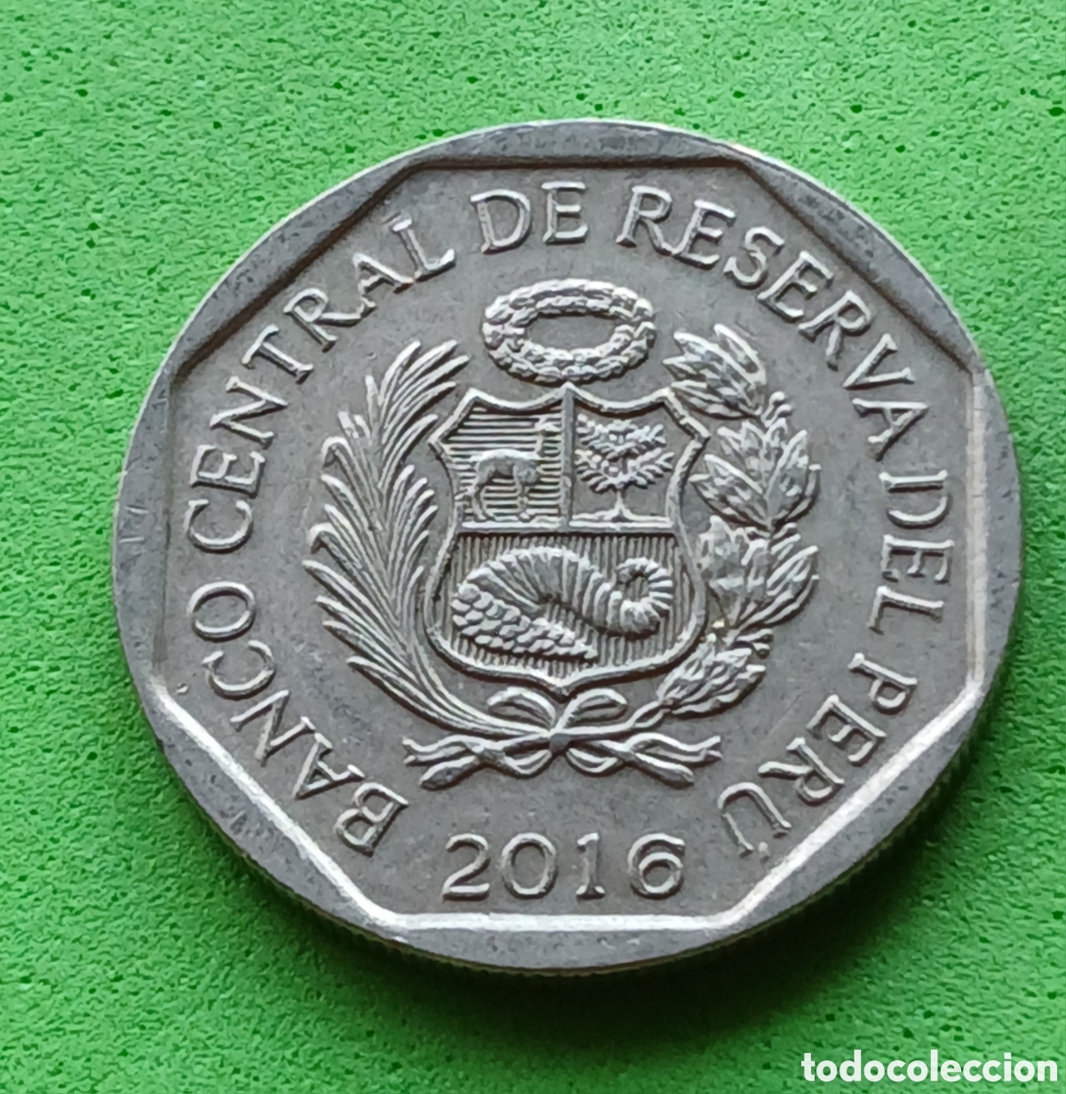 Monedas antiguas de Am&eacute;rica: Per&uacute; 1 sol 2016 km#395