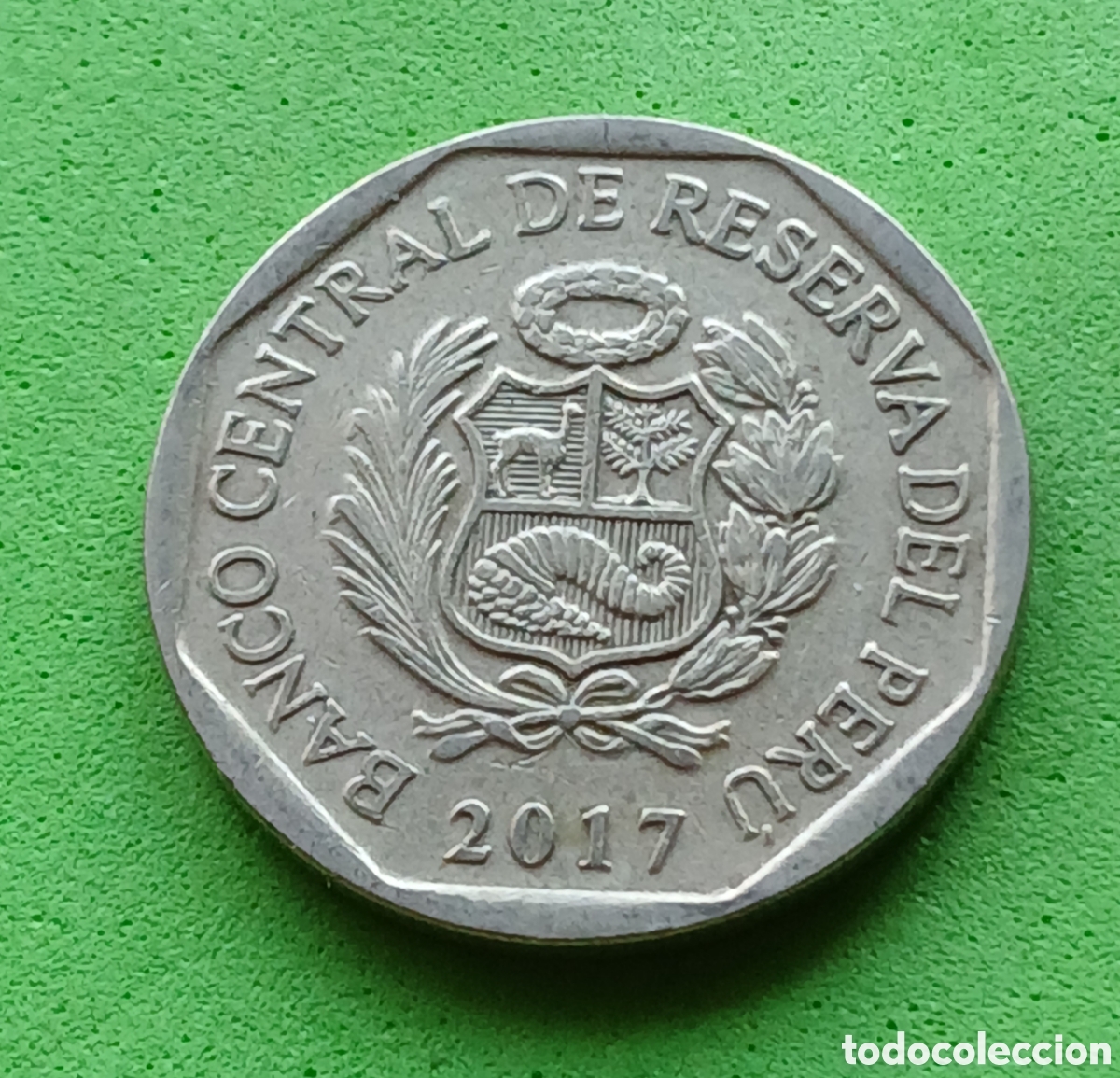 Monedas antiguas de Am&eacute;rica: Per&uacute; 1 sol 2017 km#395