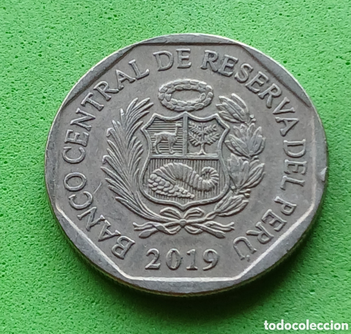 Monedas antiguas de Am&eacute;rica: Per&uacute; 1 sol 2019 km#395
