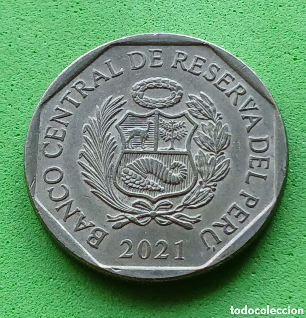 Monedas antiguas de Am&eacute;rica: Per&uacute; 1 sol 2021 km#395