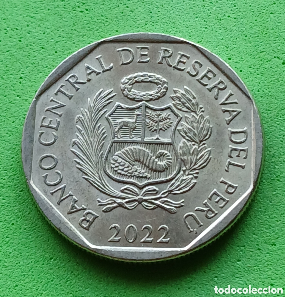 Monedas antiguas de Am&eacute;rica: Per&uacute; 1 sol 2022 km#395