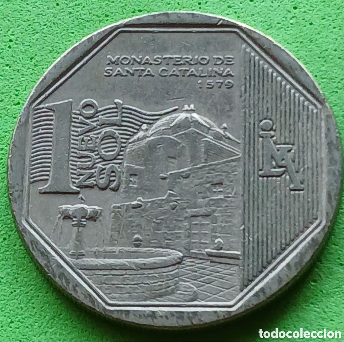 Monedas antiguas de Am&eacute;rica: Per&uacute; 1 nuevo sol 2011 km#346 Monasterio de Santa Catalina