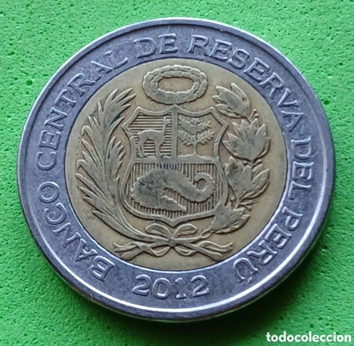 Monedas antiguas de Am&eacute;rica: Per&uacute; 2 nuevos soles 2012 km#343
