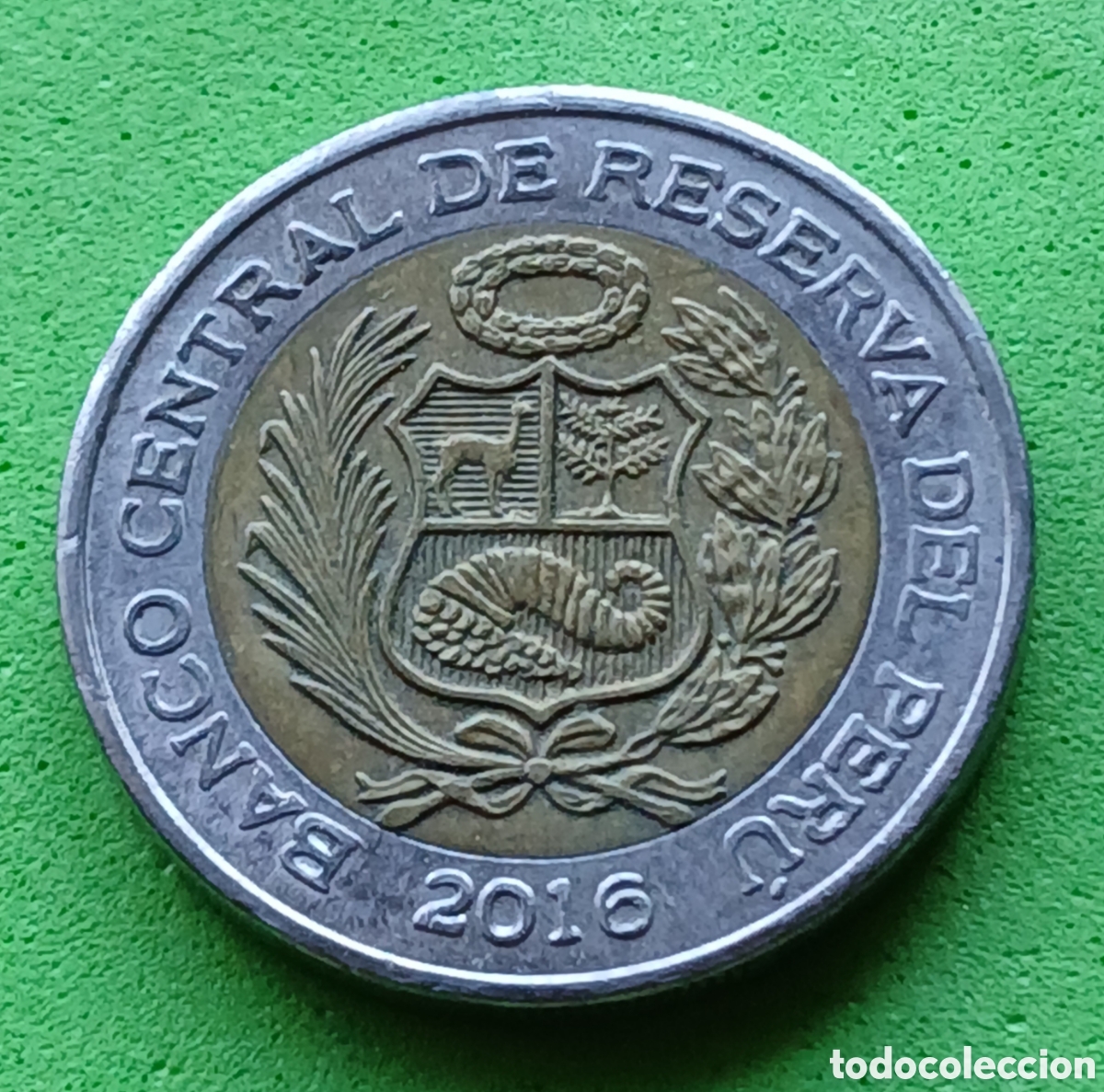 Monedas antiguas de Am&eacute;rica: Per&uacute; 2 soles 2016 km#401