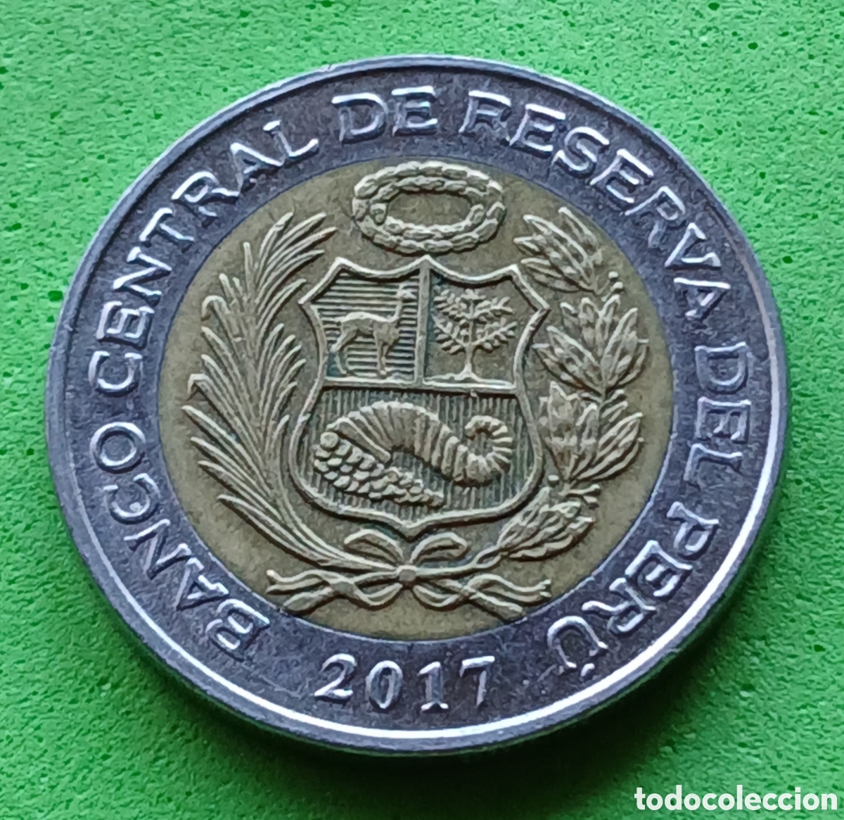 Monedas antiguas de Am&eacute;rica: Per&uacute; 2 soles 2017 km#401