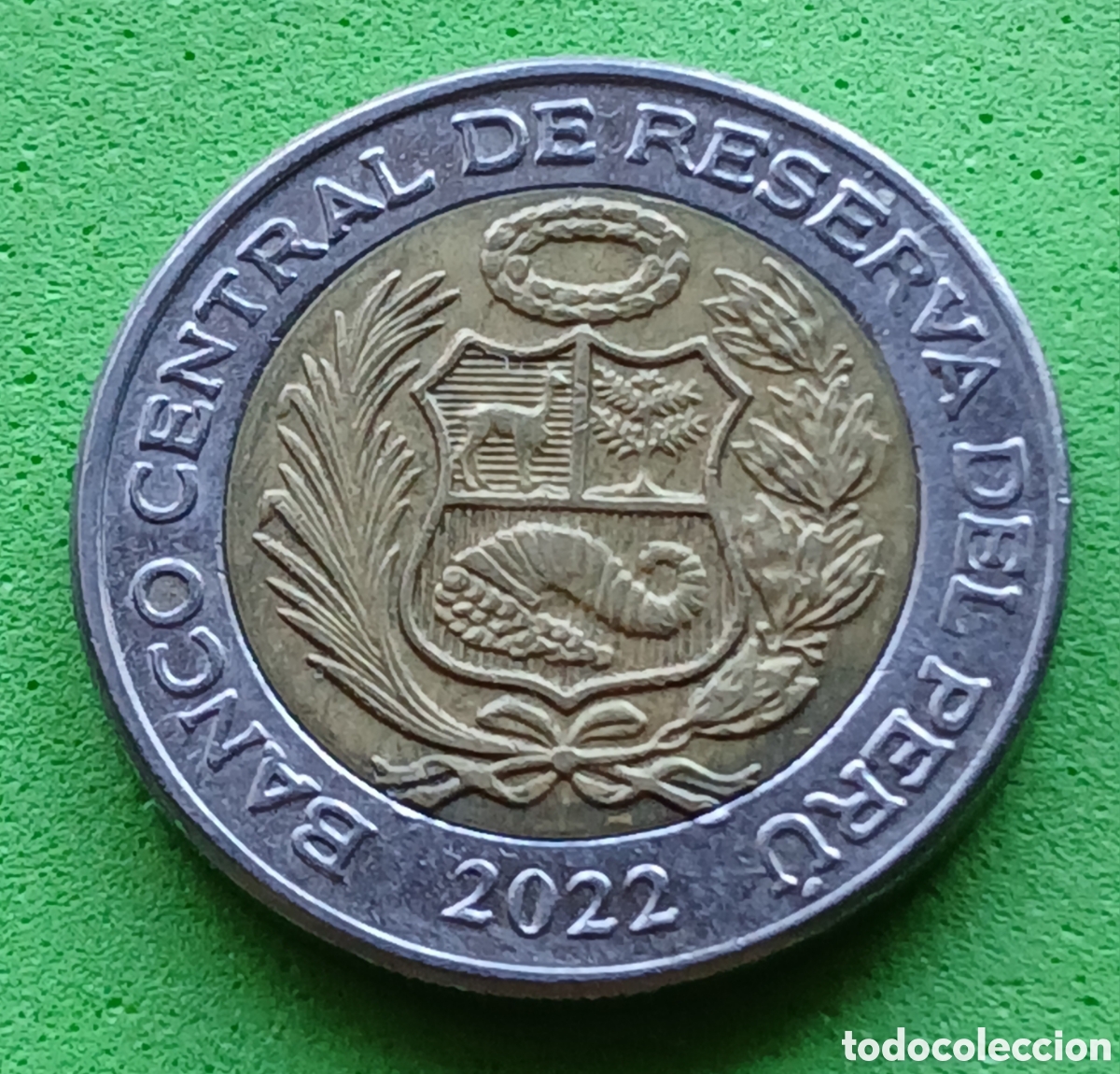 Monedas antiguas de Am&eacute;rica: Per&uacute; 2 soles 2022 km#401