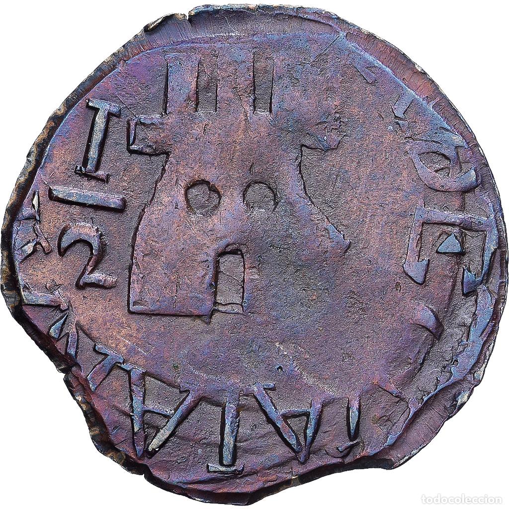 Monedas antiguas de Am&eacute;rica: [#1203101] Venezuela, GUAYANA, 1/2 R&eacute;al, 1816, Cobre, BC+, KM:41.2