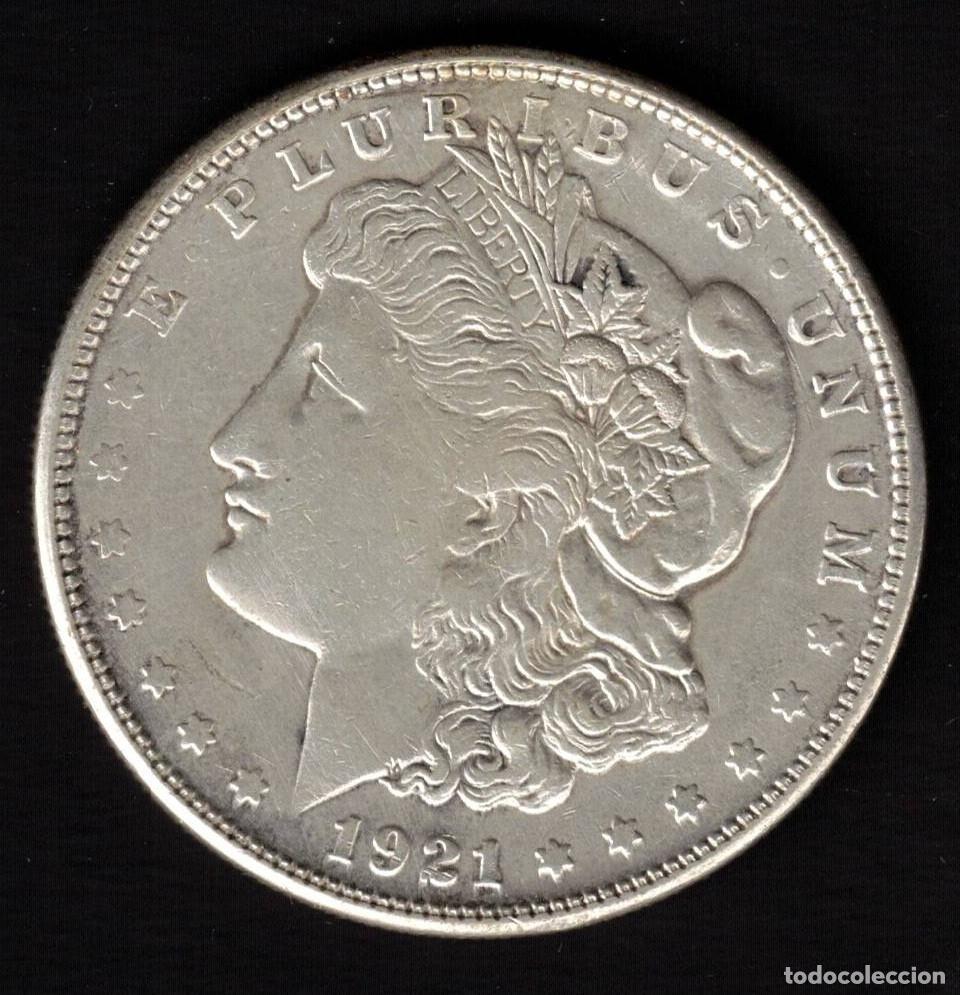 Monedas antiguas de Am&eacute;rica: MONEDA MORGAN DOLLAR 1921 - ESTADOS UNIDOS - SAN FRANCISCO
