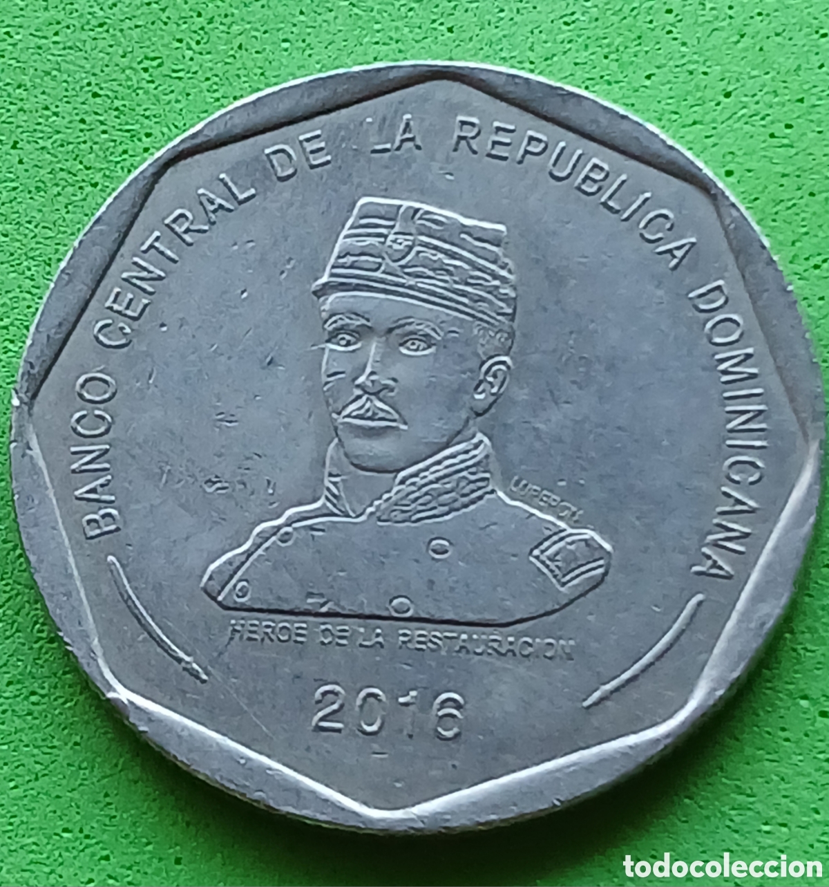 Monedas antiguas de Am&eacute;rica: Rep&uacute;blica Dominicana 25 pesos 2016 km#107