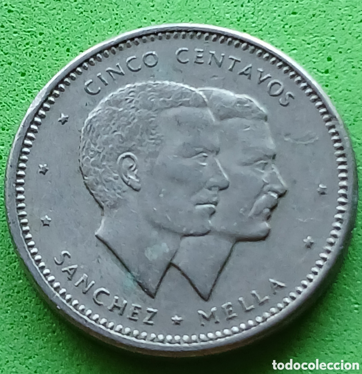 Monedas antiguas de Am&eacute;rica: Rep&uacute;blica Dominicana 5 centavos 1986 km#59