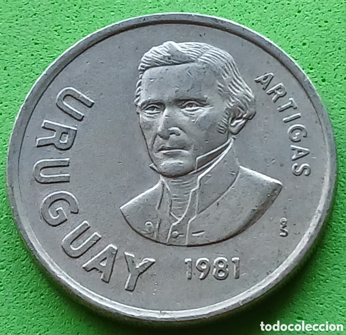 Monedas antiguas de Am&eacute;rica: Uruguay 10 pesos 1981 km#79