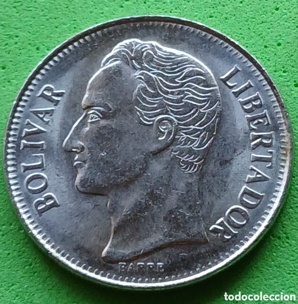 Monedas antiguas de Am&eacute;rica: Venezuela 1 bolivar 1990 Y#50a