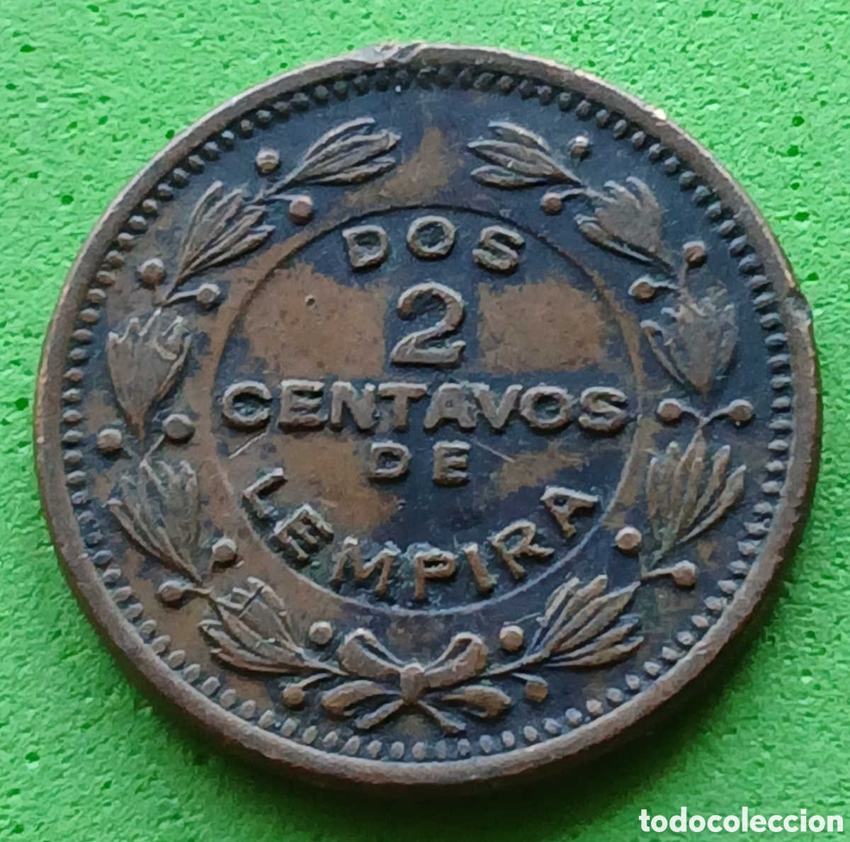 Monedas antiguas de Am&eacute;rica: Honduras 2 centavos de lempira 1956 km#78