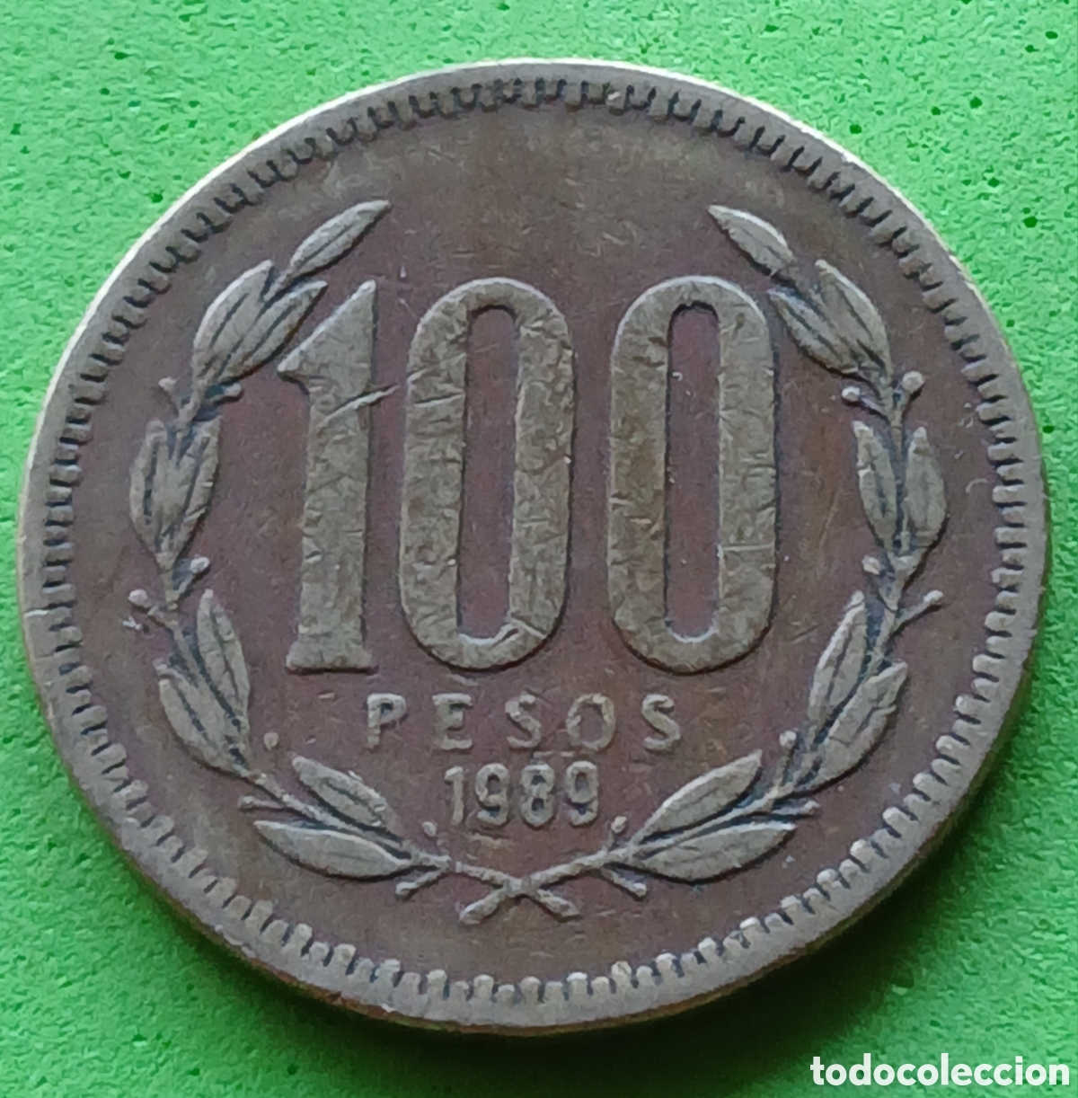 Monedas antiguas de Am&eacute;rica: Chile 100 pesos 1989 km#226