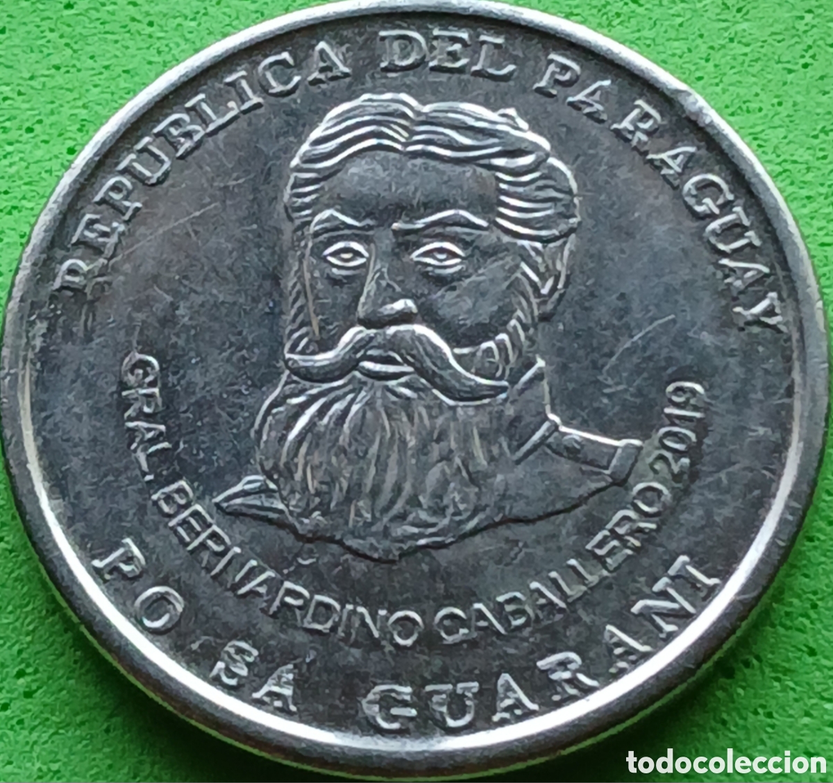 Monedas antiguas de Am&eacute;rica: Paraguay 500 guaran&iacute;es 2019 km#195a