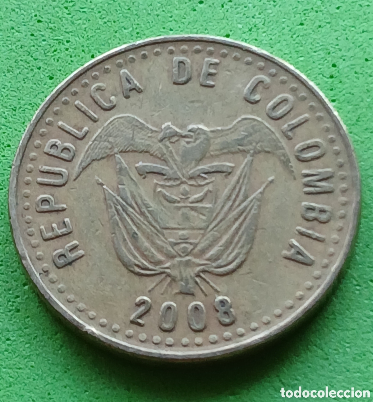 Monedas antiguas de Am&eacute;rica: Colombia 100 pesos 2008 km#285