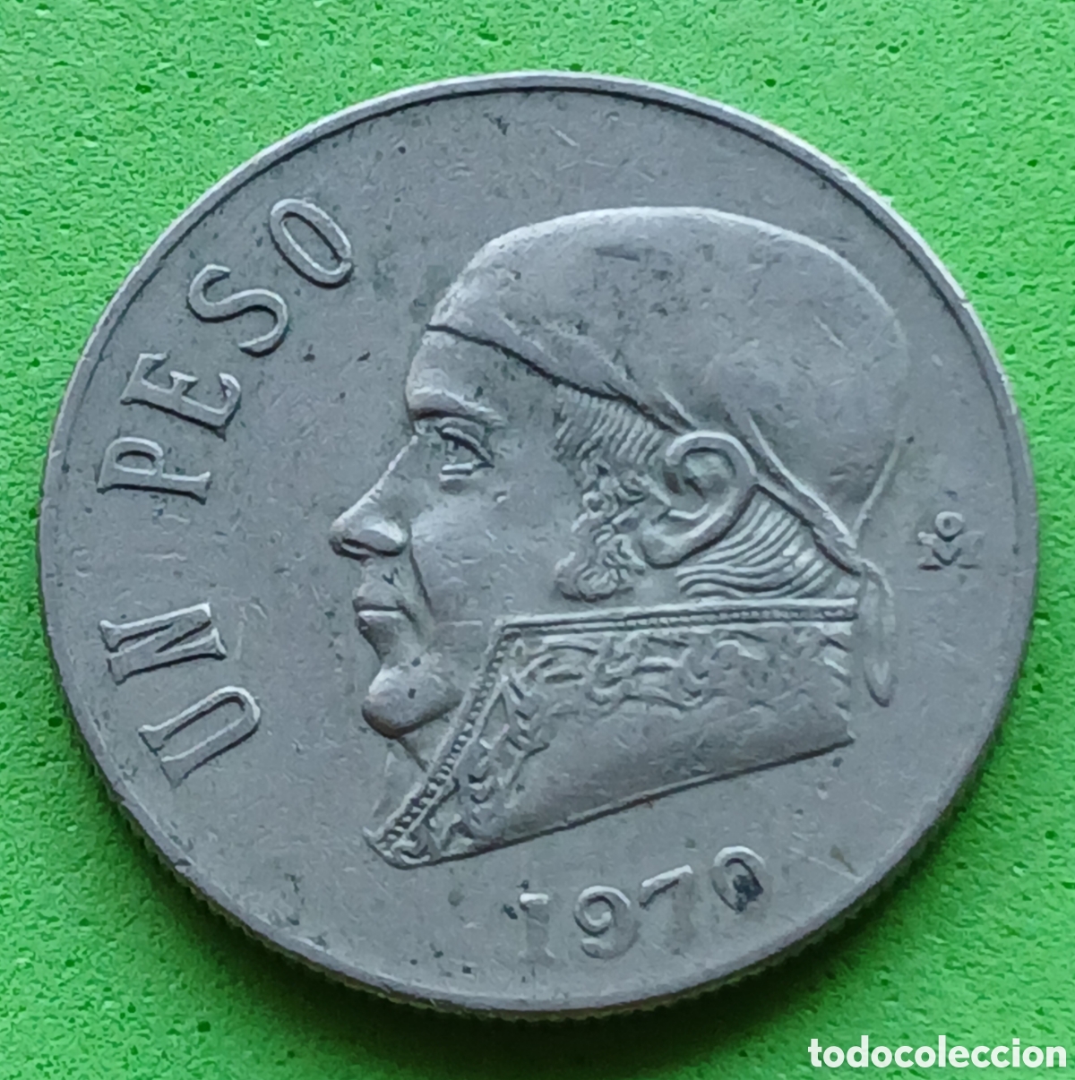 Monedas antiguas de Am&eacute;rica: M&eacute;xico 1 peso 1970 km#460