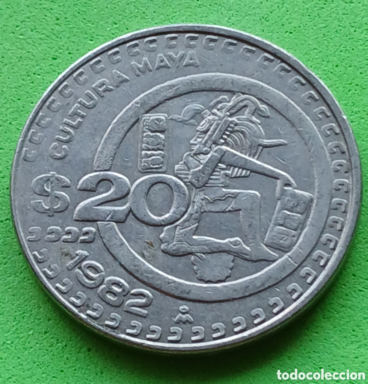 Monedas antiguas de Am&eacute;rica: M&eacute;xico 20 pesos 1982 km#486