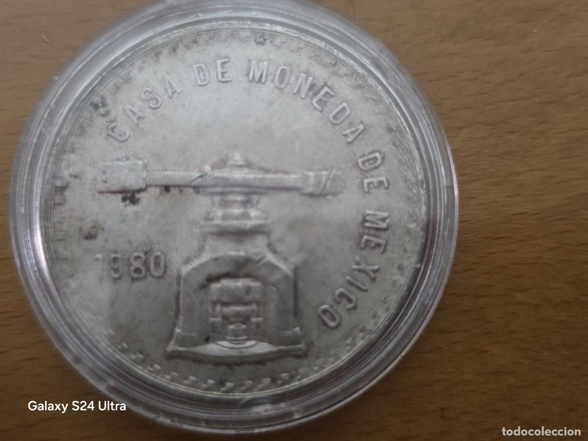 Monedas antiguas de Am&eacute;rica: CASA DE LA MONEDA DE MEXICO 1980. ....MUY BONITA.....UNA ONZA DE PLATA....LM021.....LA DE LAS FOTOS