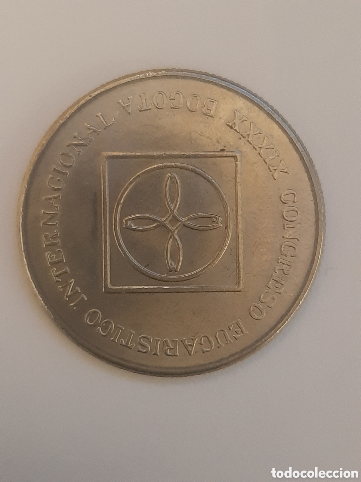 Monedas antiguas de Am&eacute;rica: COLOMBIA REPUBLICA 5 PESOS 1968-B