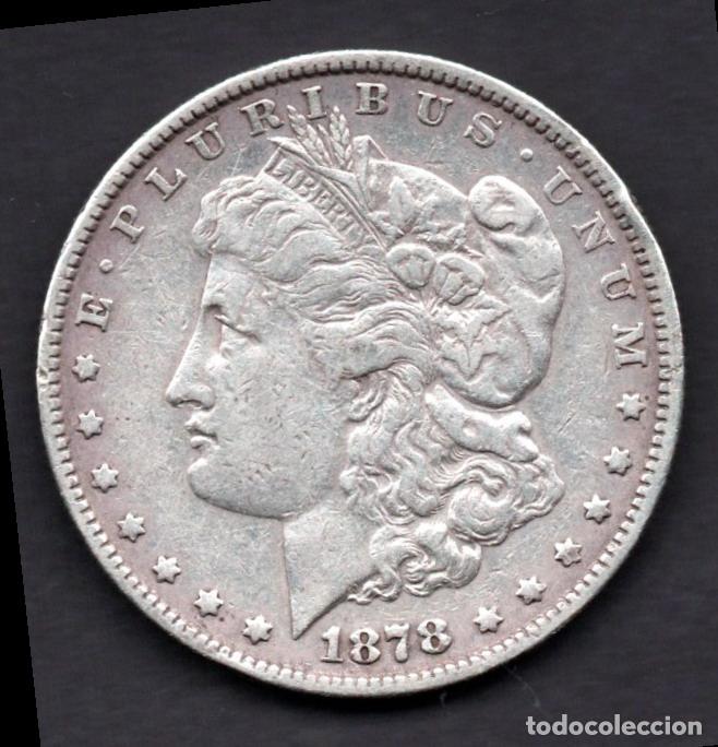 Monedas antiguas de Am&eacute;rica: USA - DOLAR de PLATA 1878 - FILADELFIA