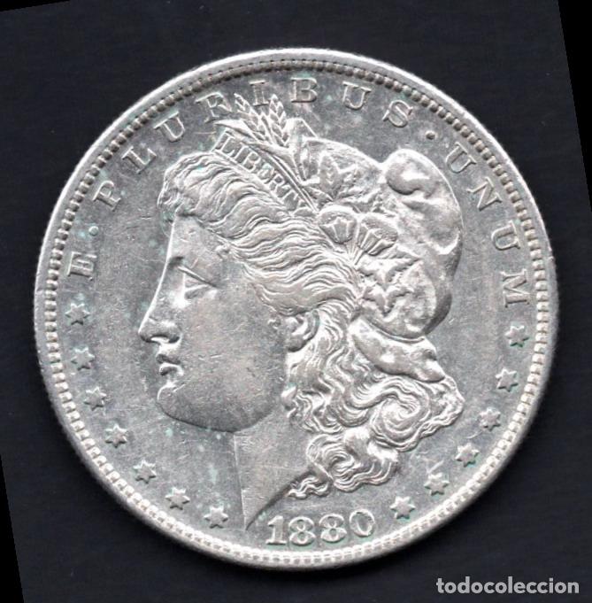 Monedas antiguas de Am&eacute;rica: USA - DOLAR de PLATA 1880 S (SAN FRANCISCO)