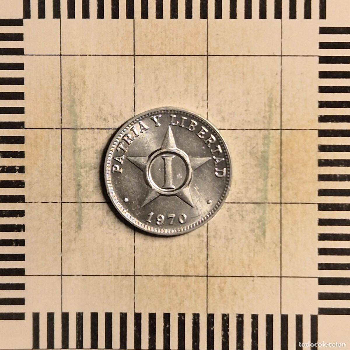 Monedas antiguas de Am&eacute;rica: 1 CENTAVO, CUBA. 1970. (KM#33.1).