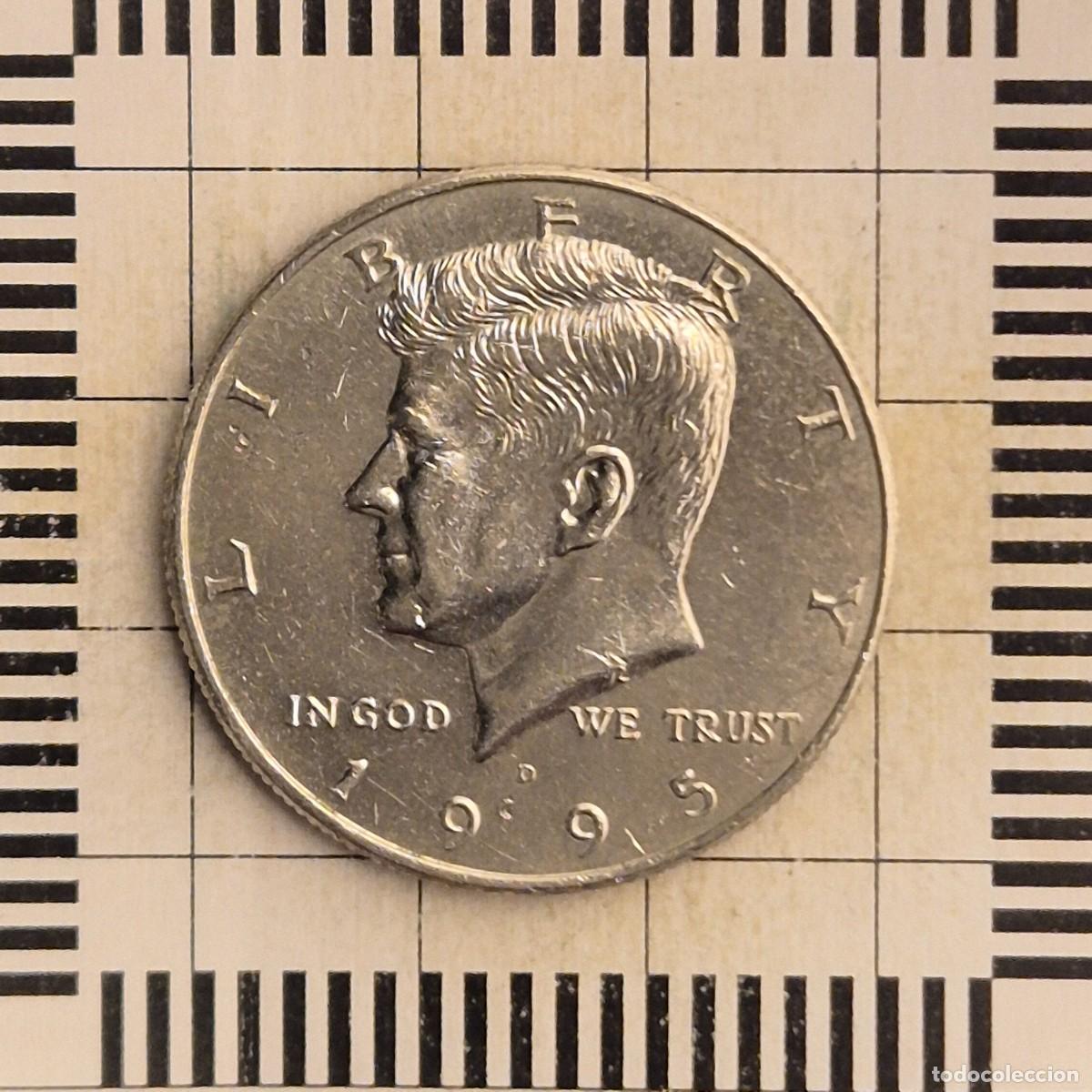 Monedas antiguas de Am&eacute;rica: 1/2 DOLAR, ESTADOS UNIDOS. 1995 D. (KM#A202b).