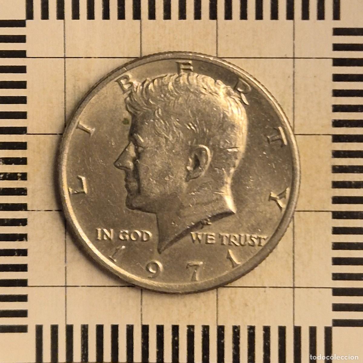 Monedas antiguas de Am&eacute;rica: 1/2 DOLAR, ESTADOS UNIDOS. 1971. (KM#202b).