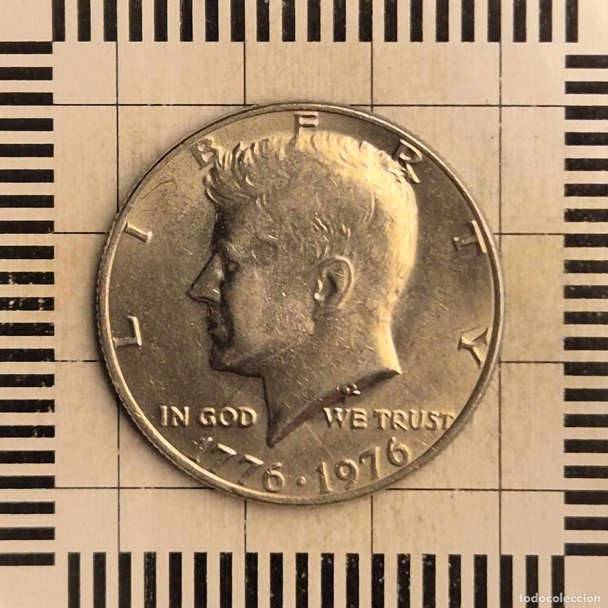 Monedas antiguas de Am&eacute;rica: 1/2 DOLAR, ESTADOS UNIDOS. 1976. (KM#205).