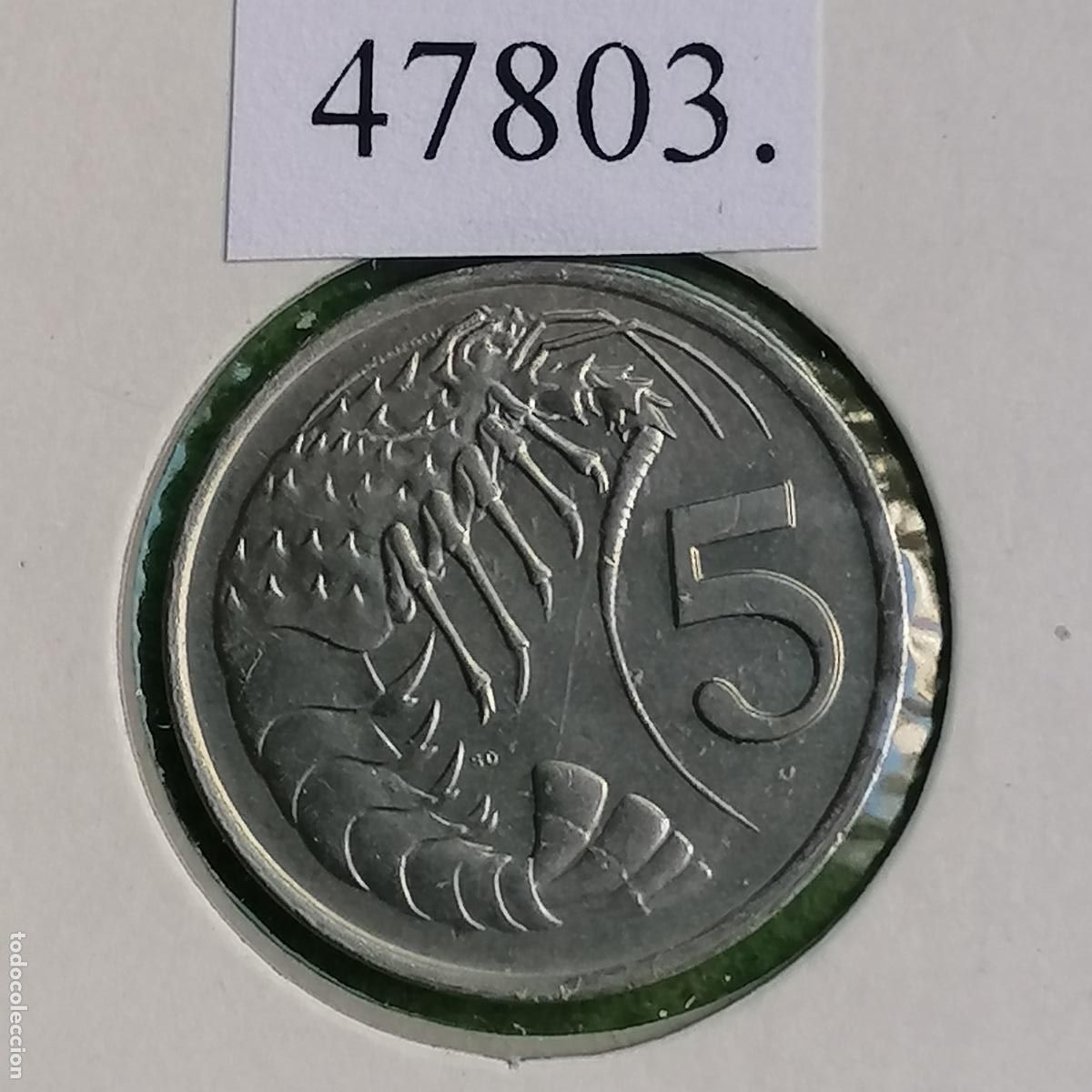 Monedas antiguas de Am&eacute;rica: Cayman Islas, 10 centimos 1987, island