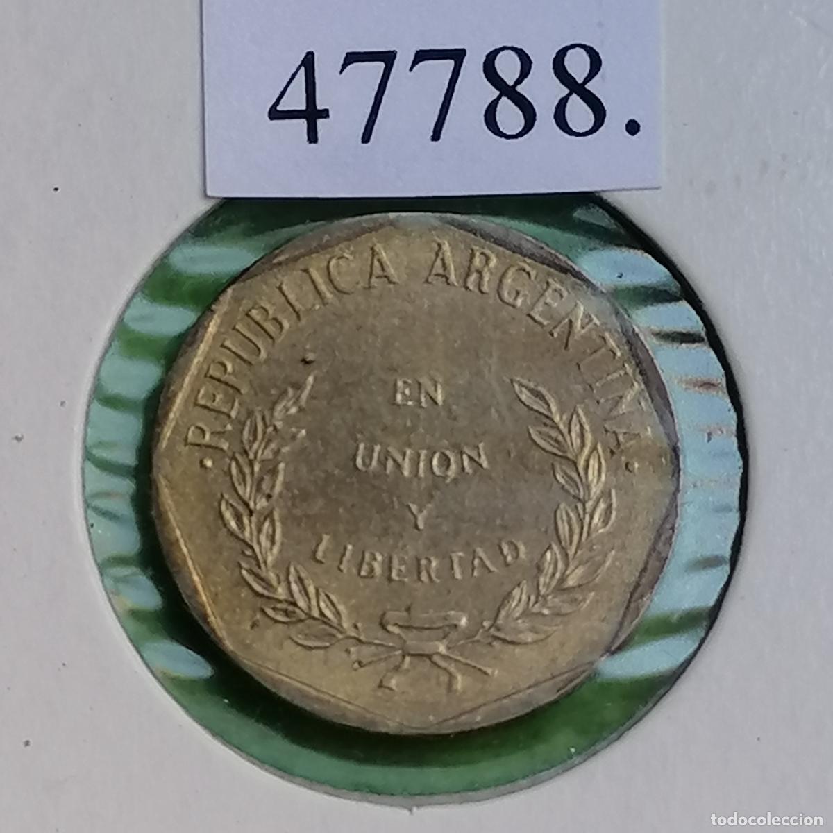 Monedas antiguas de Am&eacute;rica: Argentina 1 c&eacute;ntimo 1992 - Foto 2