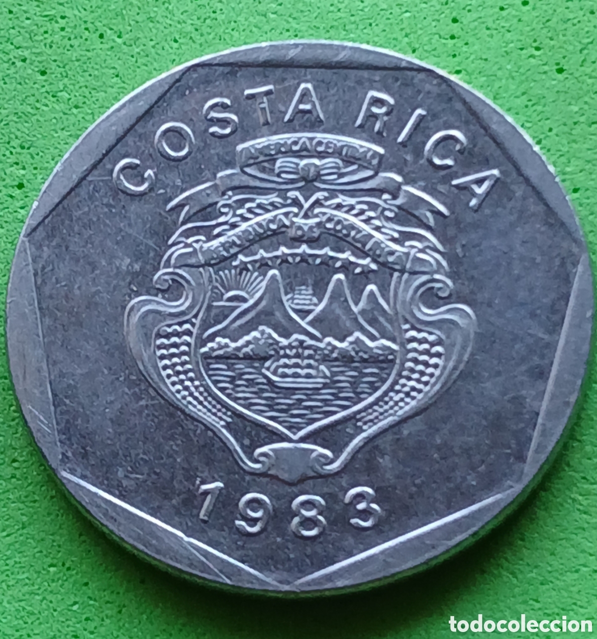 Monedas antiguas de Am&eacute;rica: Costa Rica 5 colones 1983 km#214.1