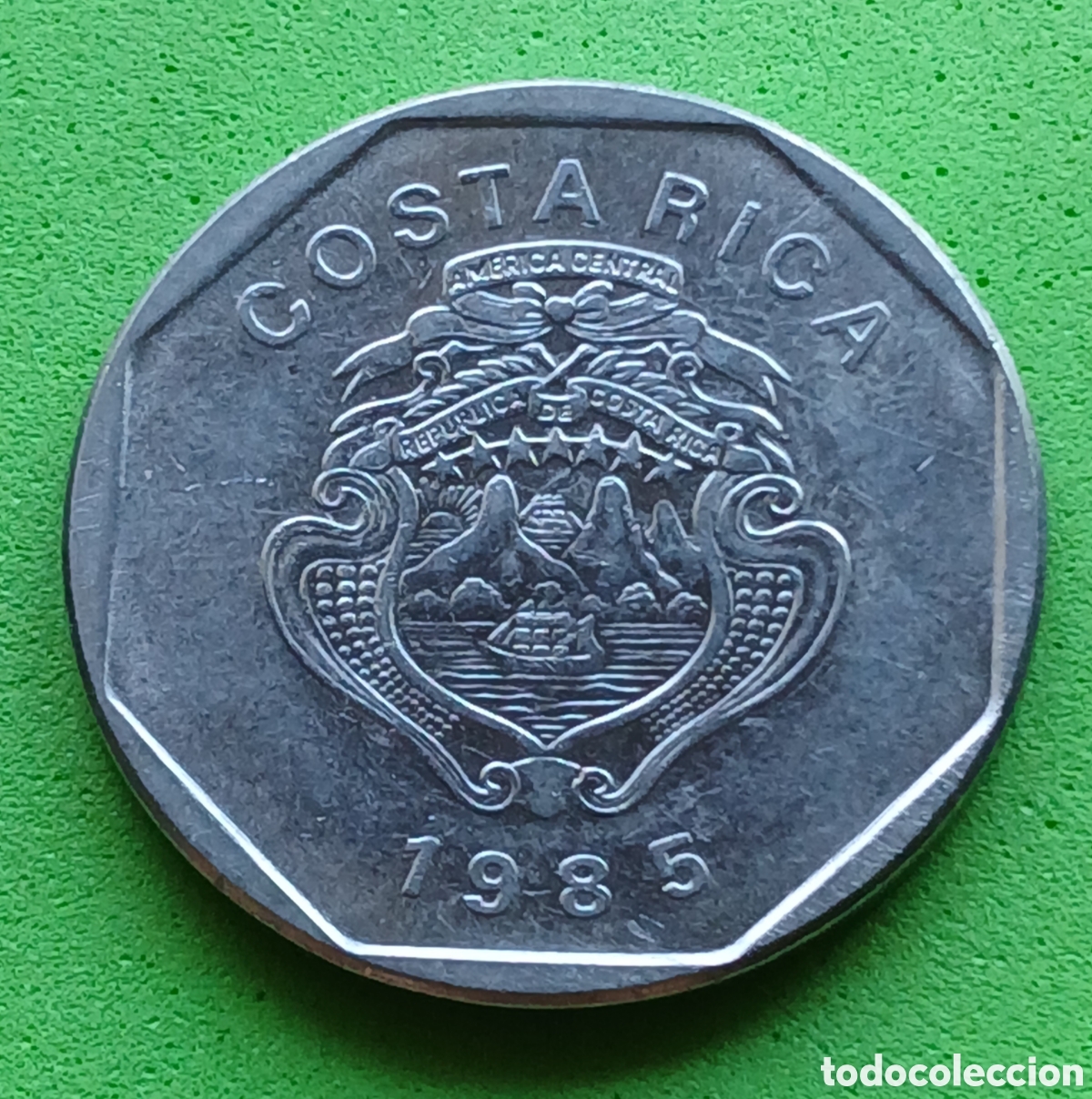 Monedas antiguas de Am&eacute;rica: Costa Rica 10 colones 1985 km#215.2