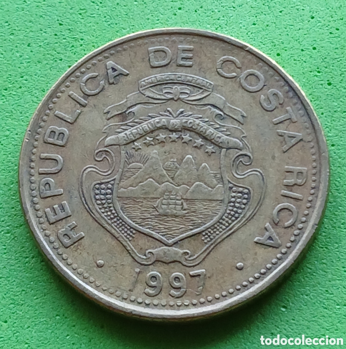 Monedas antiguas de Am&eacute;rica: Costa Rica 50 colones 1997 km#231