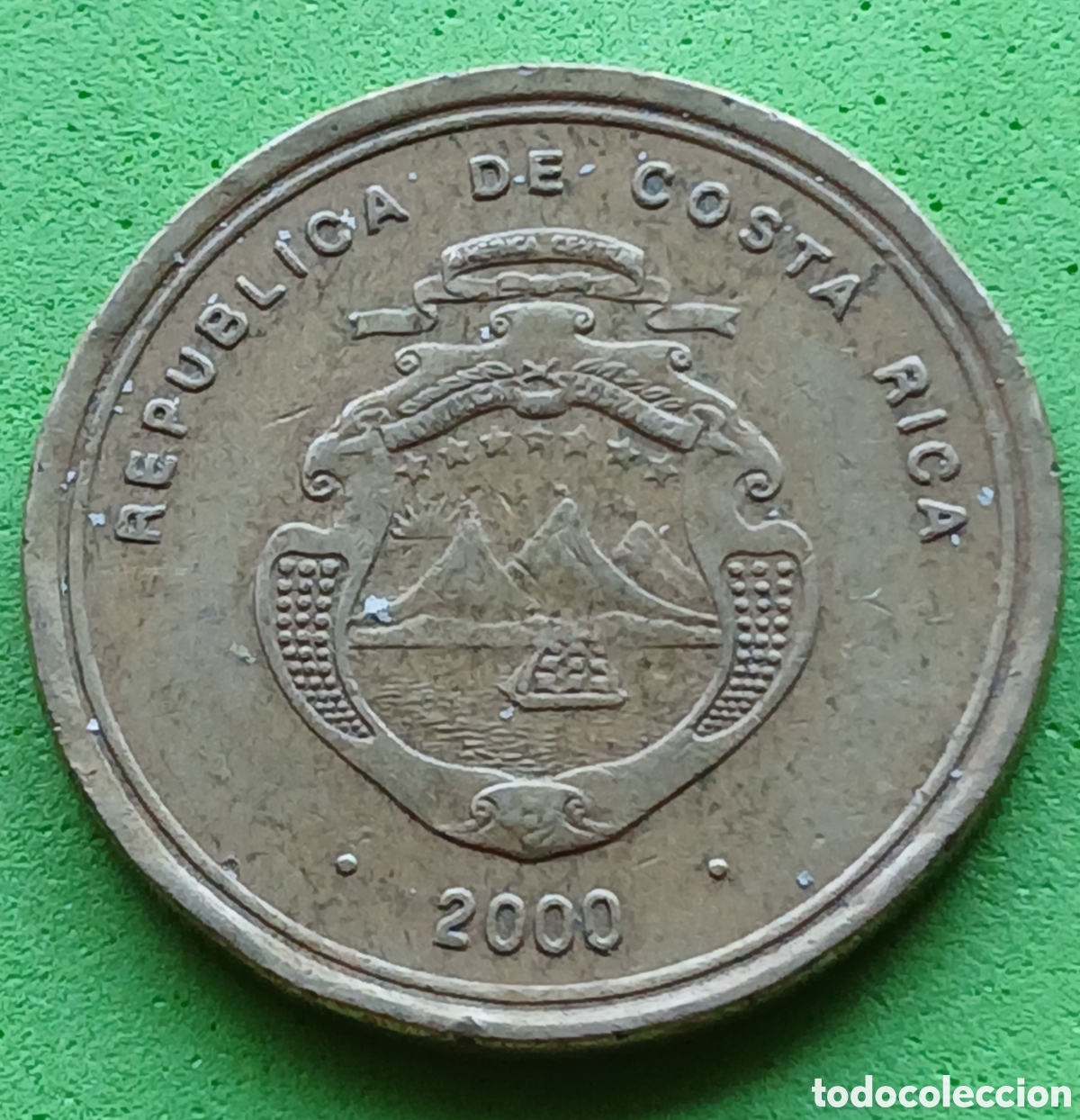Monedas antiguas de Am&eacute;rica: Costa Rica 100 colones 2000 km#240