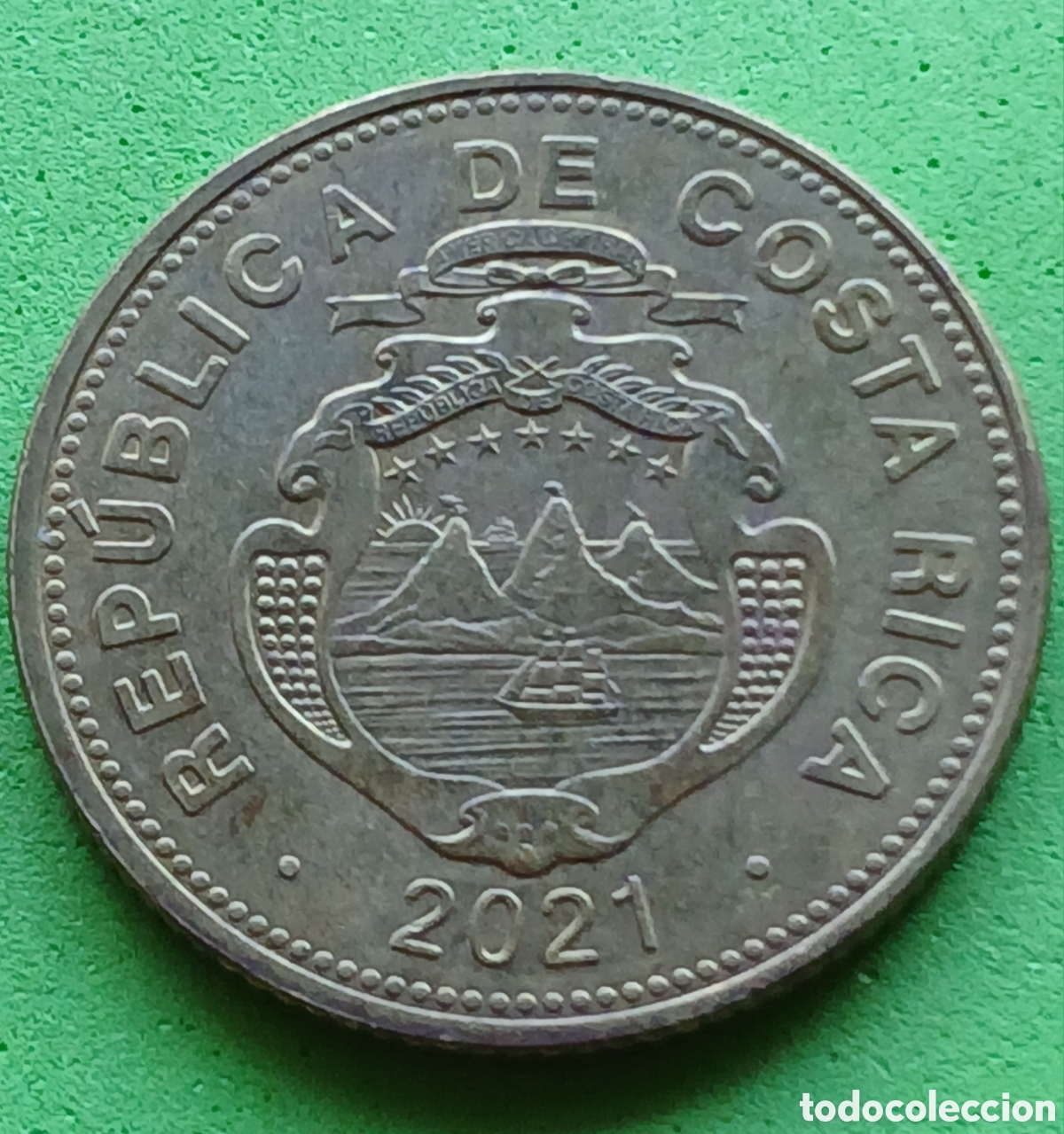 Monedas antiguas de Am&eacute;rica: Costa Rica 100 colones 2021 km#240a ESCASA