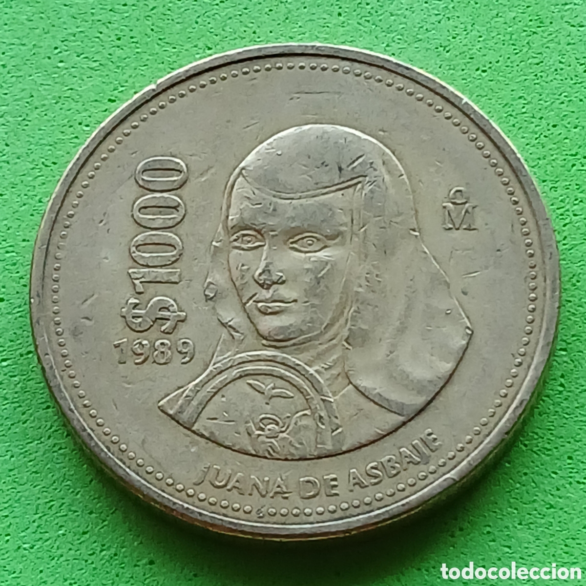 Monedas antiguas de Am&eacute;rica: M&eacute;xico 1000 pesos 1989 km#536