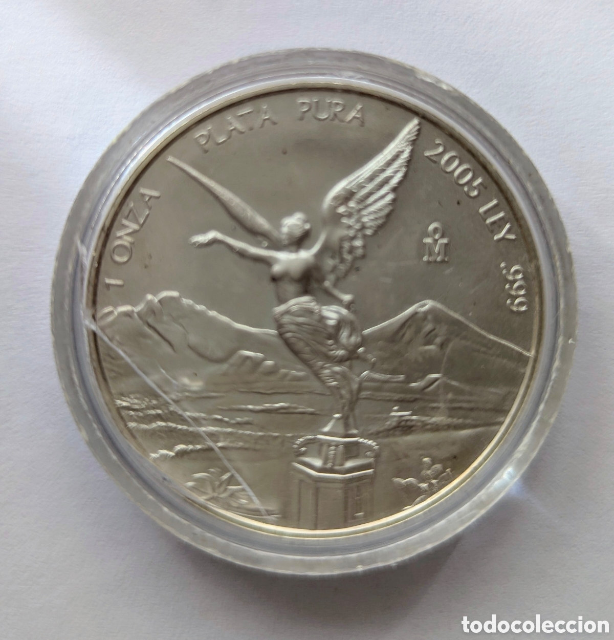 Monedas antiguas de Am&eacute;rica: moneda de plata Libertad 2005