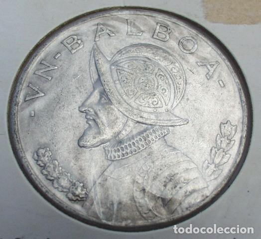 Monedas antiguas de Am&eacute;rica: PANAMA 1 BALBOA 1934 - PLATA DE LEY ,900
