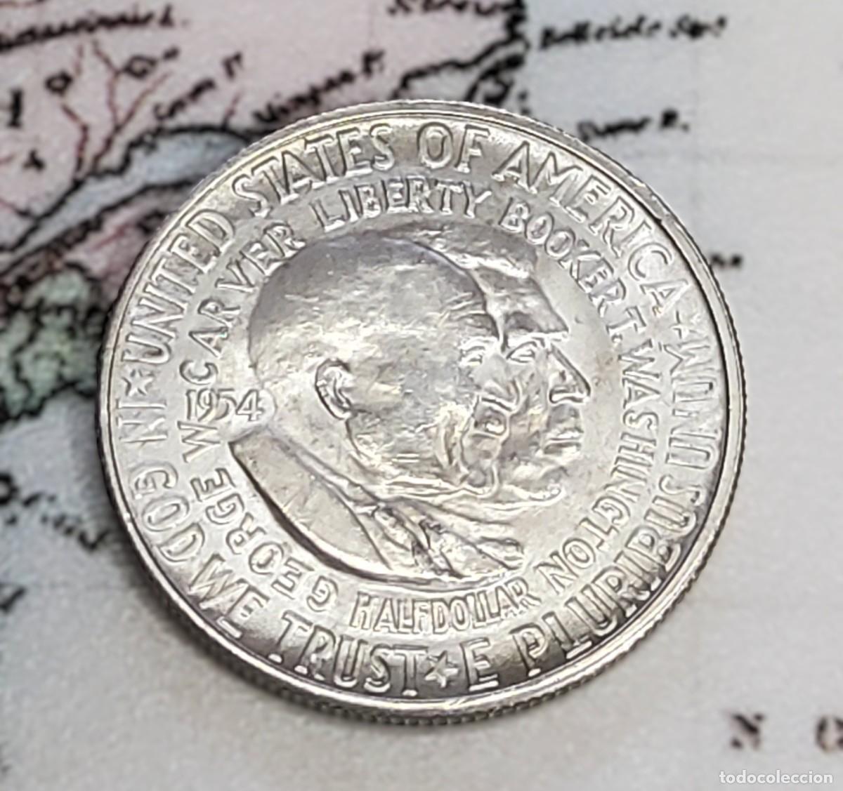 Monedas antiguas de Am&eacute;rica: 1/2 DOLAR DE PLATA DE ESTADOS UNIDOS DE 1954-S.SIN CIRCULAR.LUJO